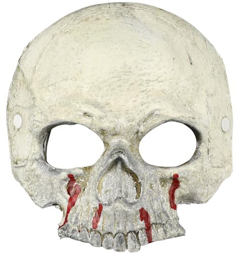 ABOOFAN Halloween Half Masks - Skull, Animal & Skeleton Masks for Masquerade & Cosplay