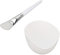 Face Mask Mixing Bowl Set with Silicone Facial Bowls, Brushes, Reusable Facial Pad, Esthetician Tool Kit for Peel off & Clay Mask(White)
