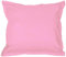 Taie d'oreiller 65 x 65 avec Volant (Lot de 2) - qualité Percale 80 Fils (Rose Pale)