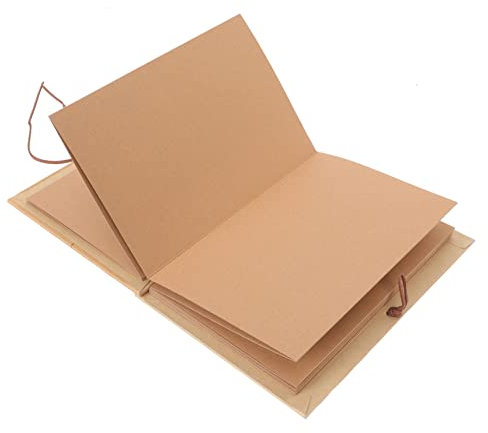 ABOOFAN Akkordeon-album Fotoalben Klappbarer Bilderrahmen Scrapbooking-album Kinder Sammelalbum Faltbare Fotosammlung Bilderalbum Student Ballon Kuh Karte Spezielles Kraftpapier