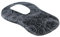 EooCoo Tappetino per Mouse Supporto per Polso con Design Massaggiante, Tappetino Ergonomico per Mouse con Schiuma di Memoria e Base in Silicone Antiscivolo, 31x21x2.8cm - Mappa Topografica Nero