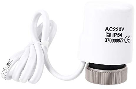 Elektrischer Thermoaktor NC 230V 1,5mm für Heizkörperthermostat Außenthermometer mit großen Zahlen