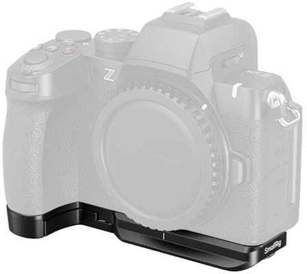 SMALLRIG Z50 II Base Plate for Nikon, Z50 II Aluminum Alloy Bottom Mount Plate with Quick-Release Plate for Arca, 1/4-20 threaded holes, QD ports, strap holes - 4981