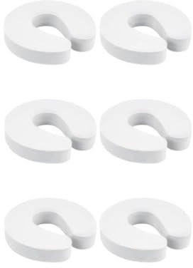 6 Stück Kindersicherung Tür Türstopper, Klemmschutz für Türen, Türschutz, Türstopper Kinder, Fingerklemmschutz Baby, Schaumstoff Kinder Sicherung Klinke Extra Breit Haustiere Schützen