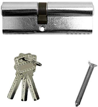 CHFYIJYHM Türzylinderschloss, Euro-Türzylinderschloss, Zylinder-AB-Schlüssel, Diebstahlsicherung, Pure LockDoor CoreDoor Erweitertes Innenschlafzimmergriffschloss(B)