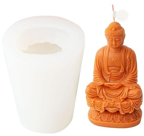 Form 3D-Bodhisattva-Figur, Gips, Zement, Harz, Festival, Wachsherstellung, Buddhismus-Dekoration