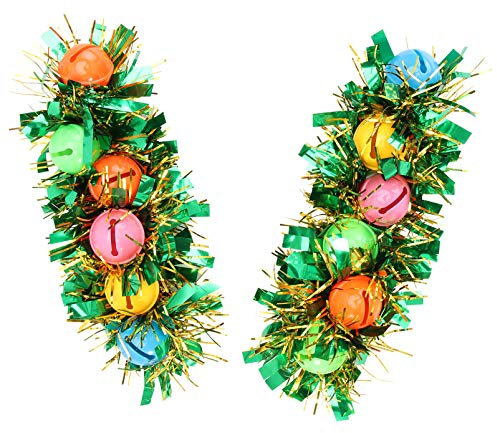 COLLBATH 2St Tanz Armband dekoratives Armband Modisches Armband Jingle Bell Armbänder Masse faschingskostüme karnevalskostüme glocke armband kette Tanzparty-Armband Plastik Green