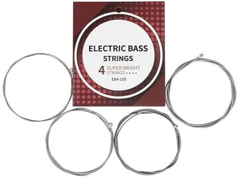 4/5-Saiten Elektro Bass Gitarre Strings Rostproof Bass String Professionelles Hexagonaler Kohlenstoffstahlbass Saiten Einfacher Gebrauch