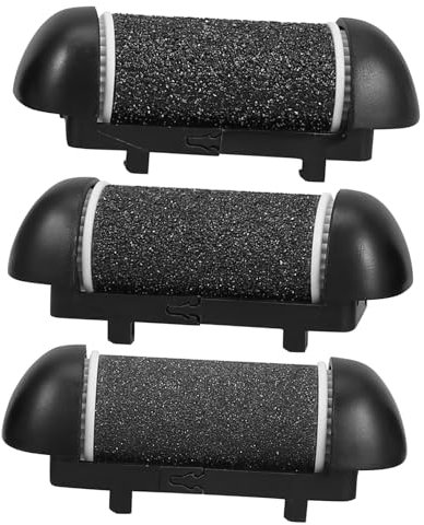 VALICLUD 3pcs Callus Remover Replacement Foot File Heads Electric Foot File Roller Roller Replacement for Pedicure