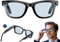Occhiali intelligenti AI con fotocamera HD,riconoscimento foto AI, fotografia,video,registrazione,chiamate Bluetooth,riproduzione di musica,impermeabili IP65,batteria di grandi dimensioni da 260 mA,A