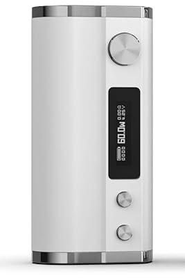 TVDC SXmini MQ Class Box Mod | Compact 60W Vape Mod with YiHi SX416J Chipset, USB-C Fast Charging, 18650 Battery (Not Included) | 2ml Cartridge, No Nicotine (Silver)