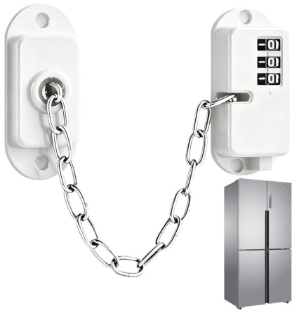 Cerradura de Combinación para Refrigerador Bloqueo Seguridad Adhesivo A