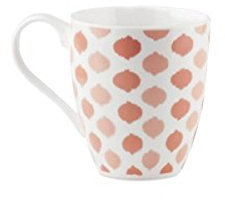 BACI-MILANO 1 Mug Tazza Grande PESCA1 Tiles 9.2X10.5 CM Porcellana