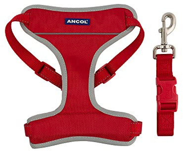 Ancol Travel Dog Harness, Large, red