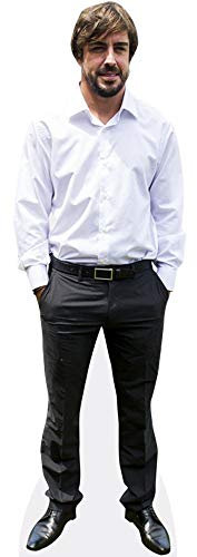 Fernando Alonso (White Shirt) tamano reducido