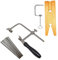 Megacast 3 in 1 Professionale Jeweler's Saw Set Sega Telaio 144 Lame Pinze In Legno Metallo