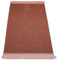 Tapis de prière vierge sans ornements - Dimensions : 70 x 110 cm - Tapis de prière musulmane Namaz-LIK Seccade - Tapis de prière, Salah, Seccade(rose raisin)