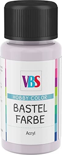 VBS Bastelfarbe 50ml Acrylfarbe Hobby Color Künstler Basteln Malen Orchidee