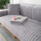 WYJHNL Sofabezug/Sofahusse, Sofabezüge/Schonbezüfe Super Weicher Flanell Dick Warm überwürfe/Sofaschoner Bequemer Plüsch rutschfest Decke Möbelschutz Für Wohnzimmer 70 * 70cm Light Grey