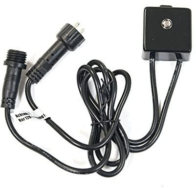 VBLED 12V AC/DC Dämmerungssensor/Tag-Nacht-Schalter für Gartus Gartenbeleuchtung IP65 Wassergeschützt