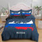 NUEYSP Bettwäsche 135x200 Russland Kinderbettwäsche Bettwäsche Set für Kinder Jungs Mädchen, Weiche Mikrofaser Bettbezüge 135x200 cm mit Reißverschluss + 2 Kissenbezug 80x80 cm