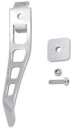 Baceyong 1 Stück Motorrad Kickstand Extender Erweiterungssatz Motorrad Ständer Erweiterungsset Kompatibel mit Harley-Davidson Dyna 1993-2017