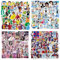 Tkcumwcz Fußball Aufkleber, Fußballstar Aufkleber, Wasserfeste Fussball Sticker, Sport Aufkleber für Kinder, Fussball Aufkleber für Laptops Gepäck, Helme, Skateboards, 200 Stück