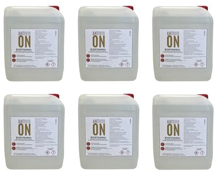 Bioethanol 30L 96.6% Kaminethanol hochrein vollvergällt Alkohol Kamin Premium Ethanol