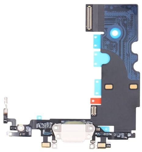YuYue Electronic USB Charging Port Dock Connector Mic Flex Cable Replacement Compatible With iPhone SE 2022 3rd /SE2020 2rd Gen White