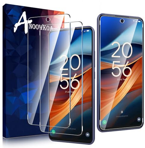 Anoowkoa Verre Trempé TCL 50 SE Film Protection Écran Ultra Résistant aux Rayures Protecteur de Téléphone Portable pour Écran Complet, 2 Pièces
