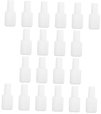 FOYTOKI 20pcs Sub-packed Nail Gels Bottle Leak-proof Nail Polish Supply Art Bottle Gel Polish Applicator Diy Manicure Accessory