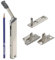 Blum Aventos HK-XS 20K1301 Lot de 6 ferrures à clapet pour façades en bois et aluminium