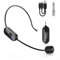 HEBEOT 2.4G Wireless Microphone Headset System Headset Mic Transmitter 6-8hours For Speech, Web Podcast, Outdoor Live