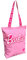 CARTOON Borsa in tela, Tote Bag, borsa shopper in tessuto, riutilizzabile, multifunzione (Barbie (1))