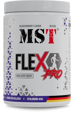 MST® Nutrition Flex Pro Pulver – Kollagen, MSM, Glucosamin, Chondroitin & Hyaluronsäure – Hochwertige Rezeptur – Made in Germany (945g, Blackcurrant)