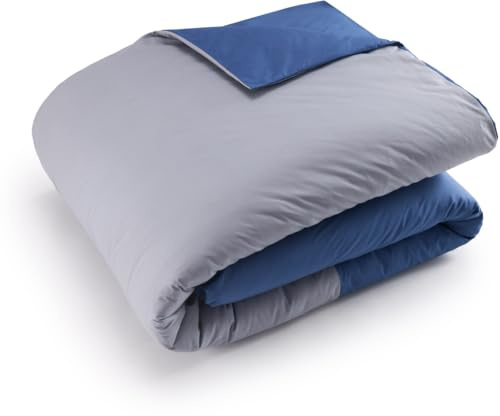 Tommy Hilfiger Bettwäsche-Garnitur Color Block Farbe Storm Größe 155x220
