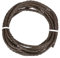 sourcing map Braided Leather Cord, 4mm Round Braided Faux Leather Necklace Cord Bolo Tie String 2 Yard for Jewelry Making Necklace Crafts Beading Braiding 75