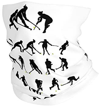 Herren Damen Röhrenschal Hockey Gesichtsdekoration Mikrofaser Kopftuch Winddichter Schlauchschal Für Yoga Motorrad Lauf