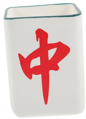 Alipis Mahjong-Becher die chinesen kaffeekanne coffee lover wassergläser Kaffeetasse personalisierte Tassen Cappuccino-Tassen Becher Cappuccino-Behälter Teetasse aus Keramik rot