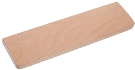 HOODANCOS Wood Keyboard Wrist Rest Ergonomische Handballenauflage Buchenholz Für Mechanische Tastaturen Rutschfeste Unterstützung Für Komfortables Tippen Und Gaming