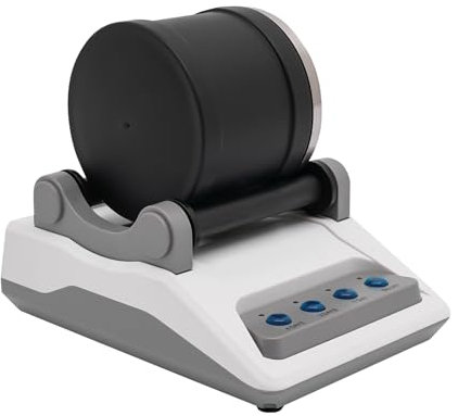 Railoxo Steinpoliermaschine, DIY-Poliermaschinen-Set, Steinpolierer Poliermaschine DIY-Polierset für Erwachsene Steine Schleifen Schmuckherstellung