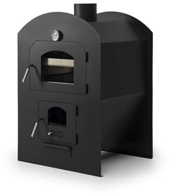 Horno leña pequeño modelo A horno de leña exterior | Horno de leña pizza | Horno de leña de hierro | horno de leña prefabricado