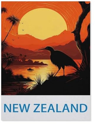 Jigsaw Puzzle 1000 Pieces for Adults，New Zealand，Kids Teens Large Families Puzzle Game（50x70cm）-CK94