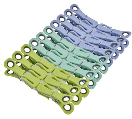 20 Lakeland Clever Multifunctional Pegs With Holes For Hangers, Loops to hang small items
