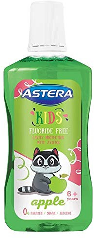 ASTERA Kids Bain de Bouche Pomme 6+, 300ml