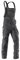 KÜBLER ACTIVIQ Arbeitslatzhose anthrazit, Größe 110, Herren-Arbeitslatzhose aus Mischgewebe, Arbeitslatzhose mit Knieschutztaschen nach EN 14404, leichte Arbeitslatzhose von KÜBLER Workwear