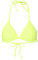 Chiemsee Damen Bikinioberteil unifarben Bikini, Neon Yellow, 38