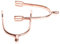Harry´s Horse Kugelsporen Edelstahl Rosegold, Größe:D20