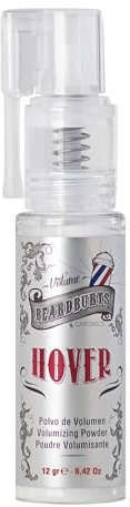 Beardburys Hover Volume Hair Powder, Polvo para Peinar el Pabello con Fijación Fuerte, Flexible y Natural con Acabado Mate, Agrega Textura y Volumen al Cabello Fino, 12 g