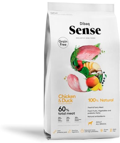 Dibaq Sense Grain Free Pollo y Pato, 2 kg